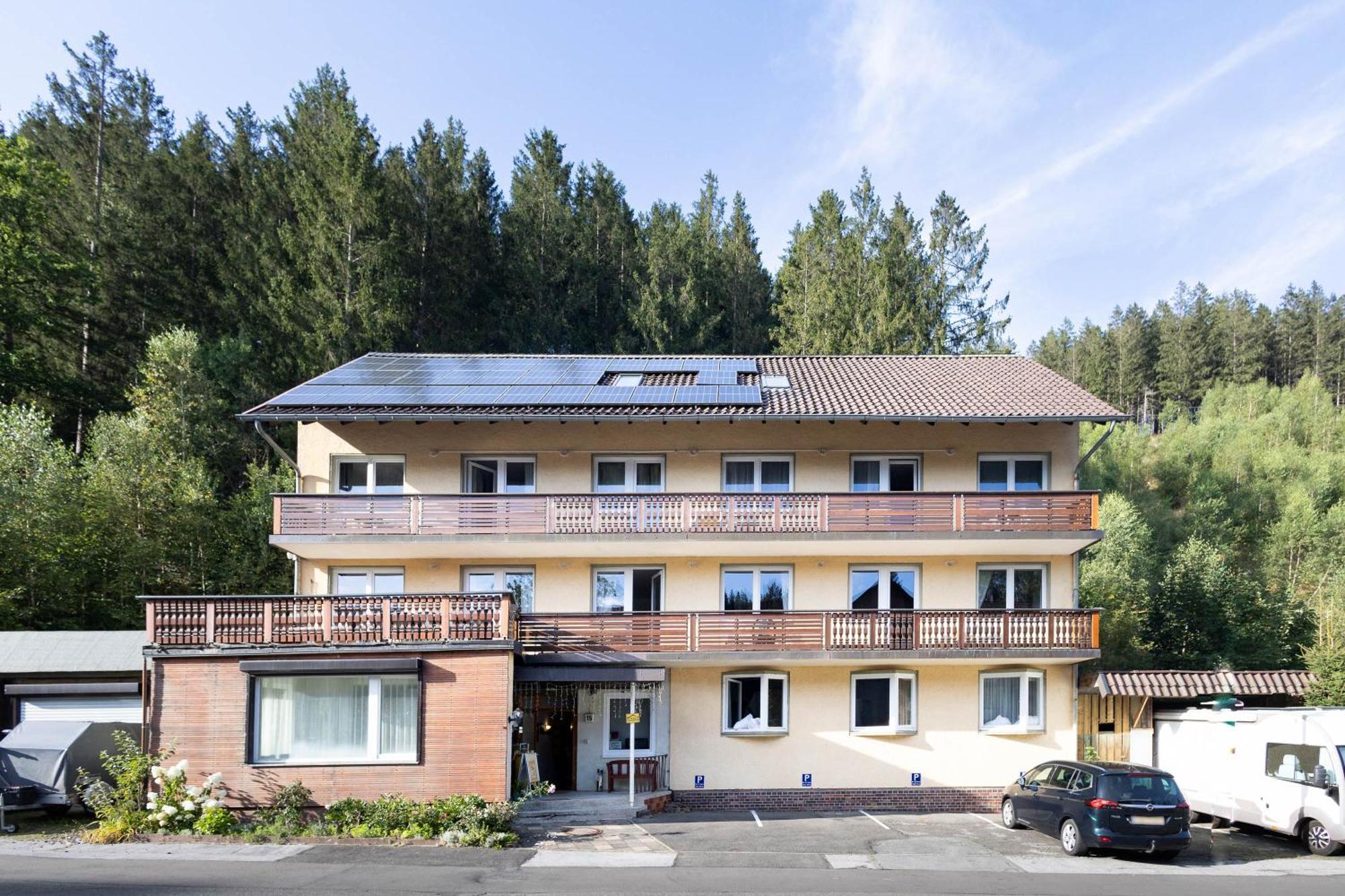 וילדמן Apartmenthaus Am Waldrand- Kueche - Fruehstueck - Balkon מראה חיצוני תמונה